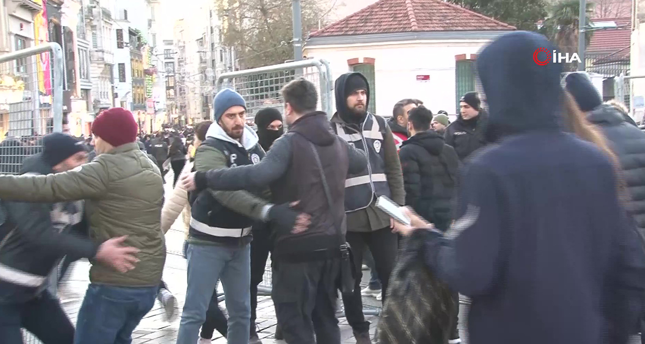 İstiklal Caddesi’nde Artan Güvenlik Önlemleri