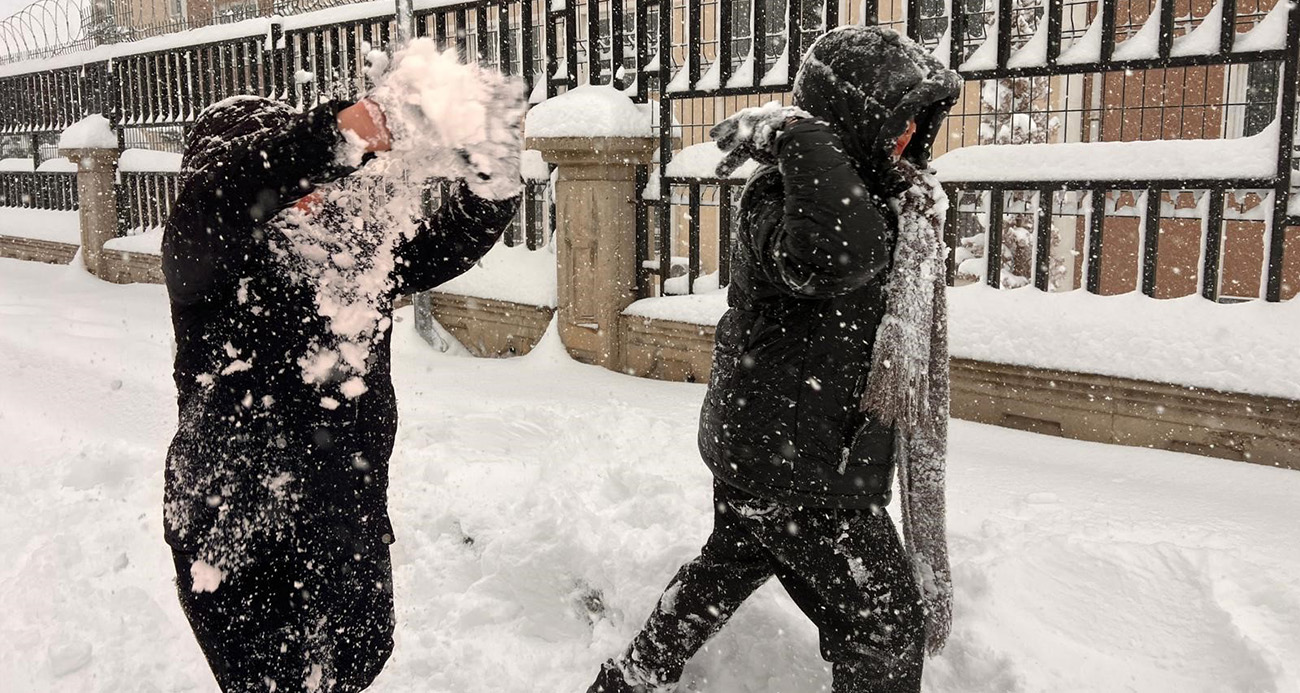 Kahramanmaraş’ta Kış Manzaraları: Kar Sevinci Çocukları Sardı