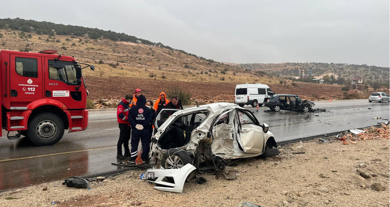 Kahramanmaraş’ta Korkunç Trafik Kazası: Bir Doktor Öldü, İki Kişi Ağır Yaralı