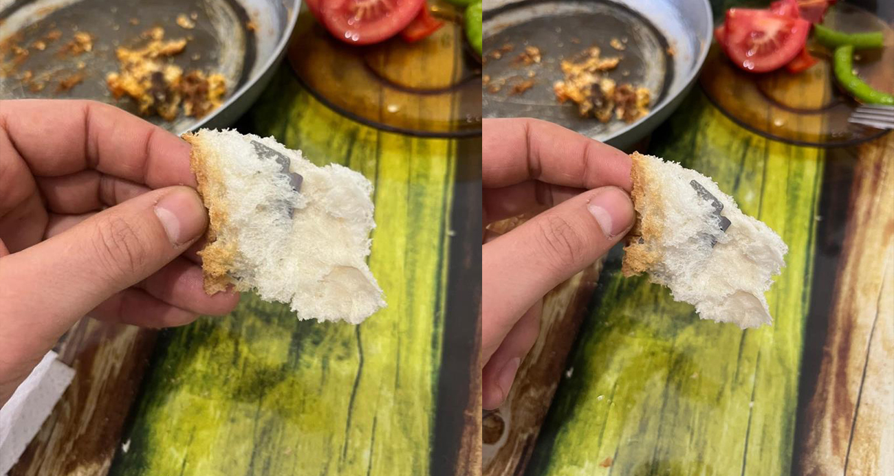 Kahvaltı Ekmeğinden Jilet Çıktı: Aile Şoku Yaşadı