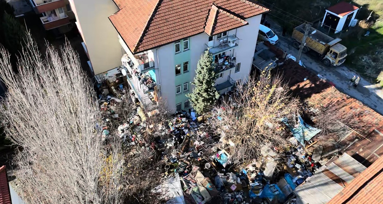 Karabük’te Şaşırtan Çöp Ev: 10 Kamyon Çöp Çıkarıldı