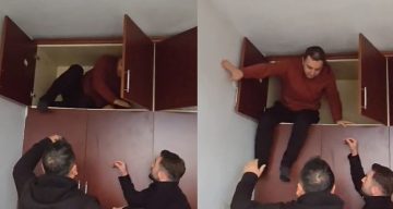 Konya’da 49 Suçtan Aranan Şahıs Gardırop Üstünde Saklanırken Yakalandı