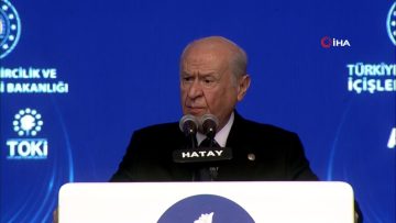 MHP Lideri Bahçeli’den Övgü Dolu Sözler: Erdoğan ve Kurum, Günümüzün Süleyman ve Sinan’ı