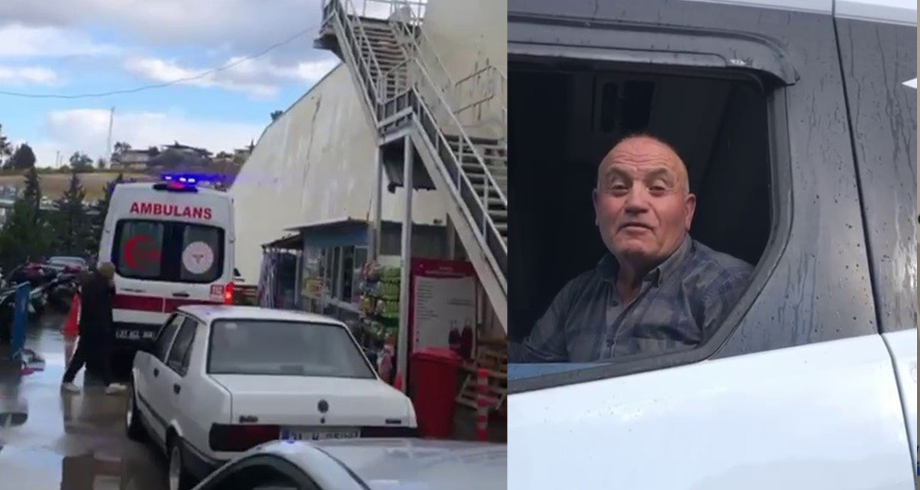 Navigasyonun Yanılttığı Tır Sürücüsü Hastane Bahçesinde Mahsur Kaldı