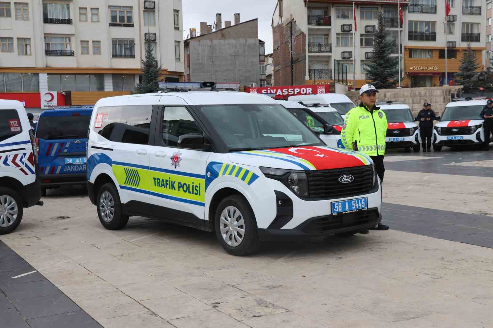 Sivas Güvenlik Kuvvetleri Modern Araçlarla Takviye Edildi