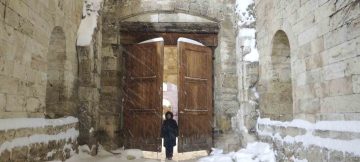 Sivas Tarihi Kent Meydanı Kışın Büyüsüne Büründü