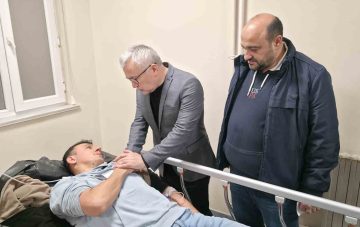 Sivas Zara’da Cezaevi Otobüsü Kazasında Yaralananlar Ziyaret Edildi