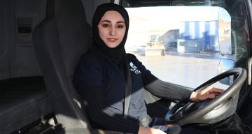 Sivas’ın Azimli Şoförü Rabia Demir: Cinsiyet Sınırlarını Aşıyor
