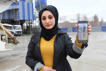 Sivas’ın İlk Kadın Tır Şoförü Rabia Demir Trafik Kazası Geçirdi