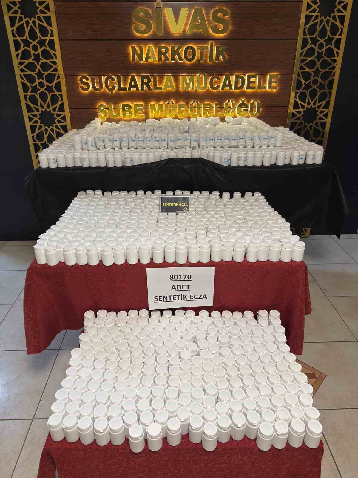 Sivas’ta Büyük Narkotik Operasyonu: 3 Kişi Tutuklandı