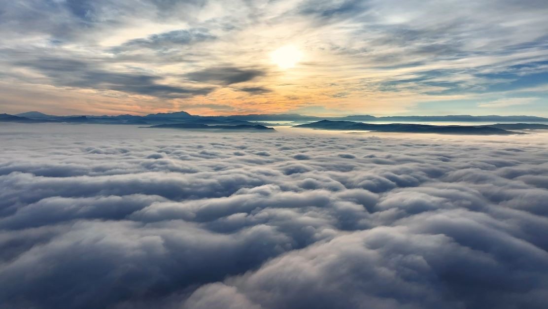 Sivas’ta Büyüleyici Sis Manzaraları