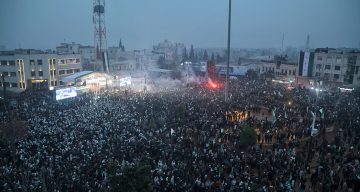 Suriye’de Esad Rejiminin Yıkılışının Birinci Yılı Şam’da Coşkuyla Kutlandı