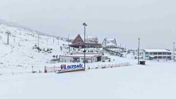 Yıldız Dağı Kayak Merkezi’nde Kar Sevinci: 15 Santimetre Ulaştı