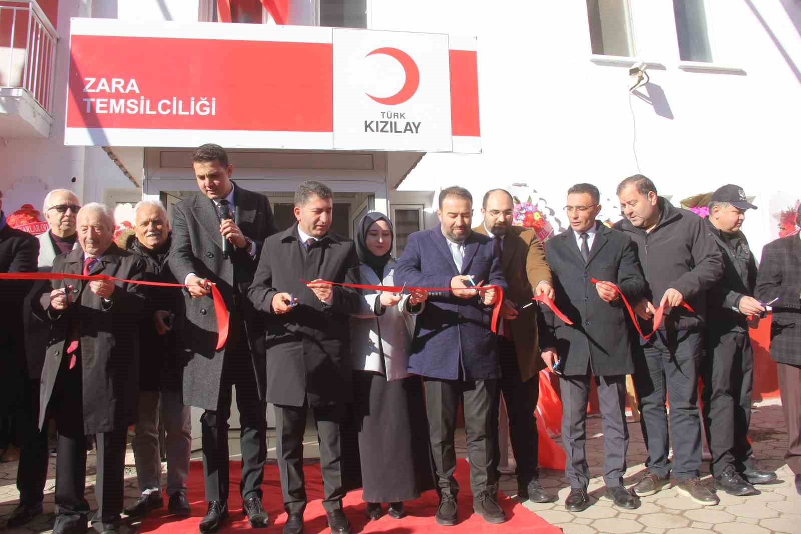 Zara’da Türk Kızılay’ın Yeni Hizmet Binası Törenle Açıldı