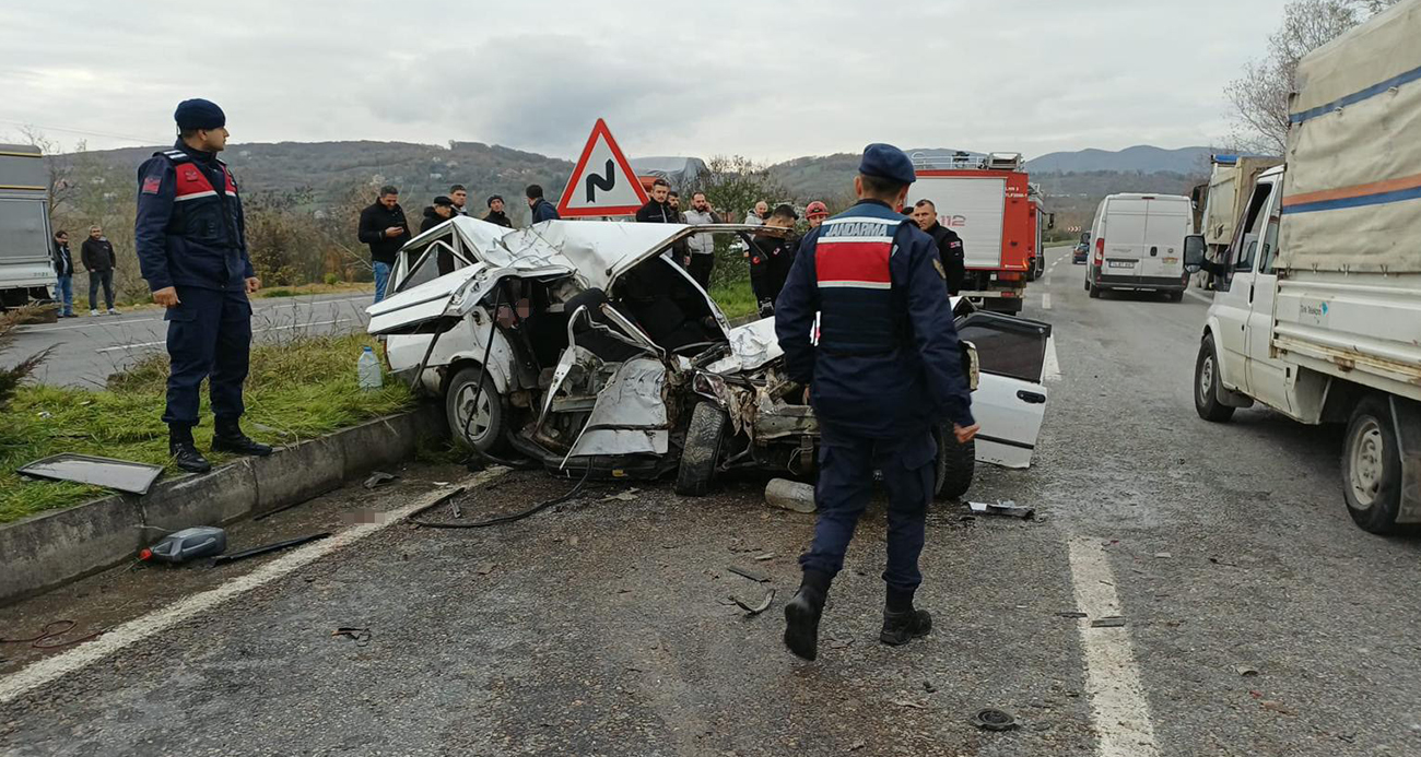 Zonguldak’ta Feci Trafik Kazası: 1 Ölü, 2 Yaralı