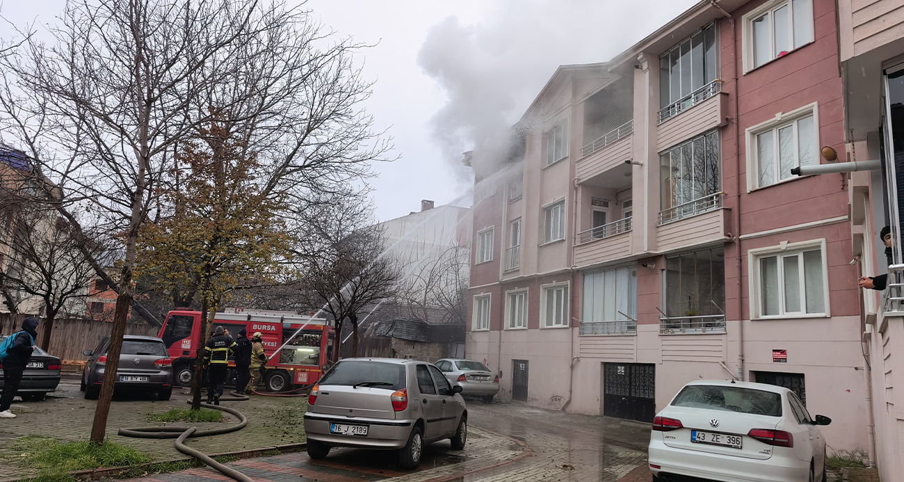 Bursa İnegöl’de Elektrikli Sobadan Çıkan Yangın Panik Yarattı