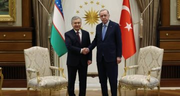 Cumhurbaşkanı Erdoğan ve Özbekistan Cumhurbaşkanı Mirziyoyev’den Stratejik İşbirliği Vurgusu
