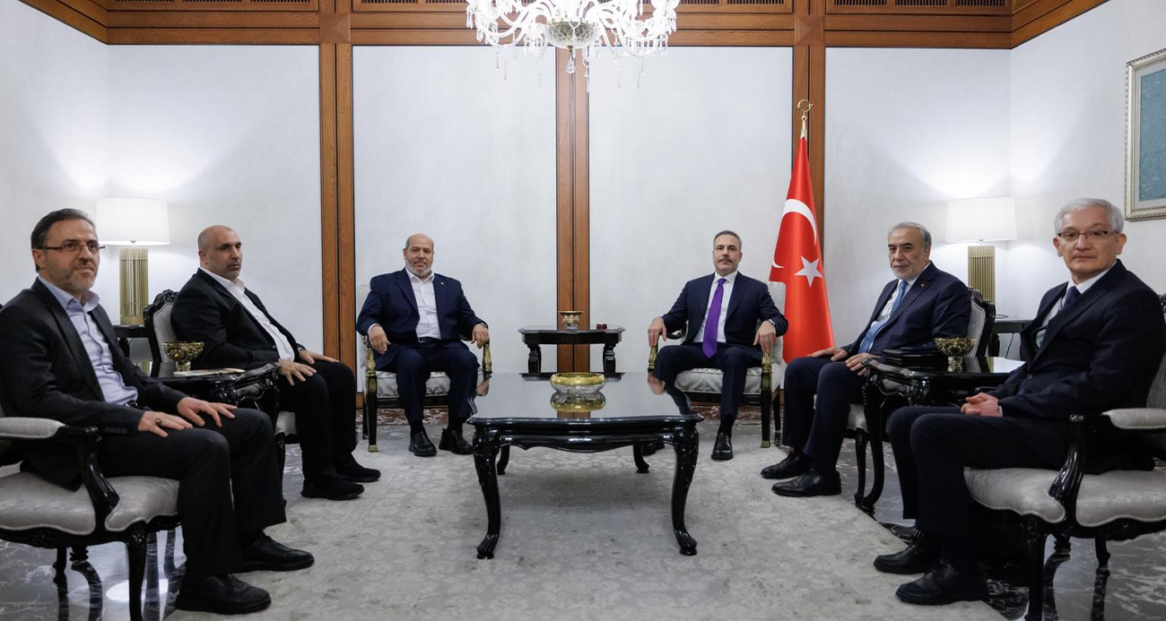 Dışişleri Bakanı Hakan Fidan, Hamas Temsilcileri ile Görüşme Gerçekleştirdi