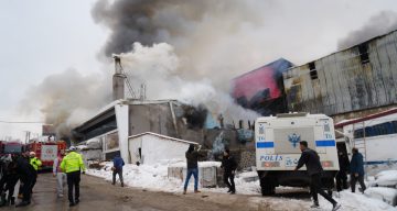 Erzurum’da Korkutan İş Yeri Yangını: 2 Ölü, 7 Yaralı