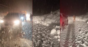 Hakkari’de Meydana Gelen Çığ Faciası: Araçlar Yolda Mahsur Kaldı