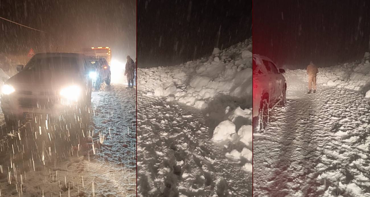 Hakkari’de Meydana Gelen Çığ Faciası: Araçlar Yolda Mahsur Kaldı