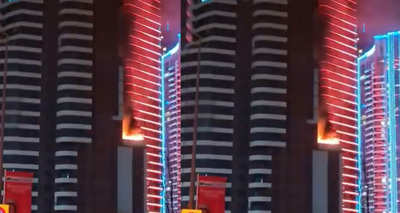 İzmir Konak’ta Lüks Bir Binada Yangın Alarmı