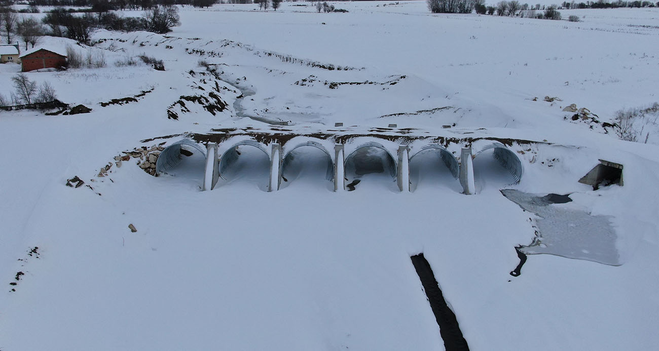 Kastamonu Dondu: Buz Tutan Barajlar ve Dereler