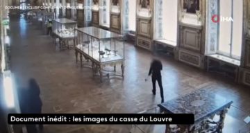 Louvre Müzesi’nde Meydana Gelen Büyük Soygunla İlgili Yeni Görüntüler Yayınlandı