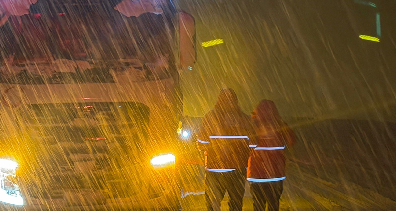 Muş’ta Kar Fırtınası: Kızılay 180 Kişiyi Kurtardı