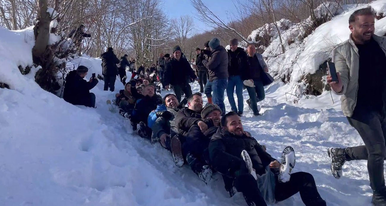 Ordu Kumru’da Kış Festivali: Vatandaşlar Karın Tadını Çıkardı