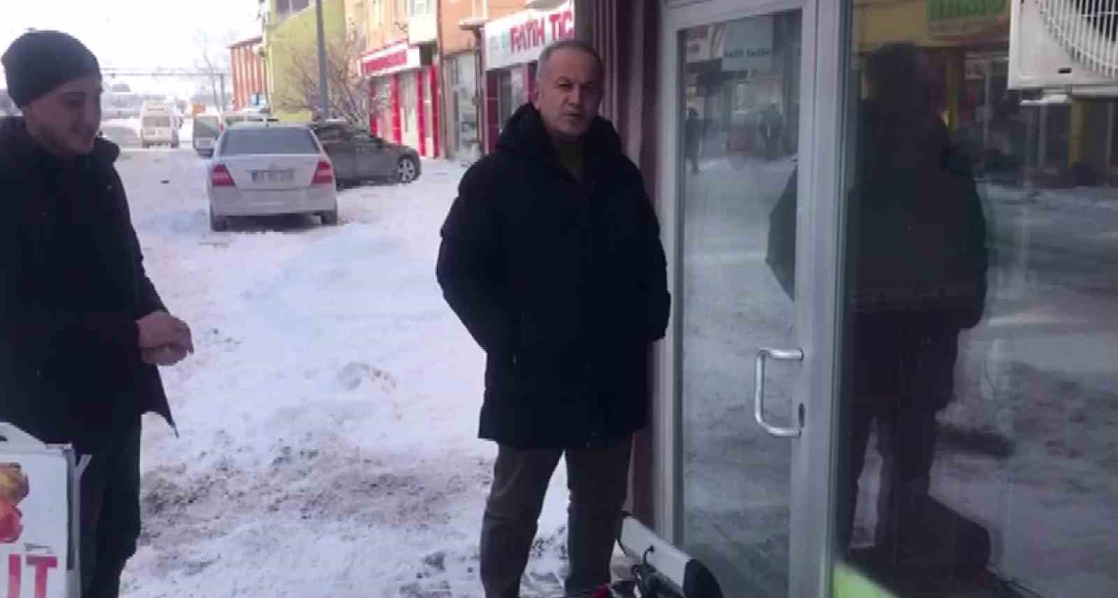 Sibirya Soğukları Sivas’ta Hayatı Durma Noktasına Getirdi