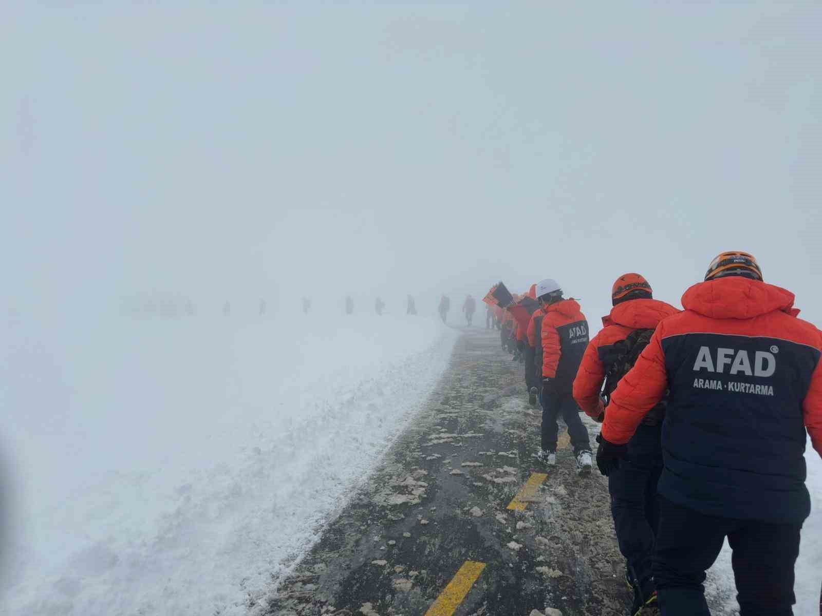 Sivas AFAD Ekipleri, Çığ Tatbikatında Becerilerini Sınadı