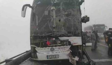 Sivas Gemerek’te Sis Nedeniyle Meydana Gelen Zincirleme Kaza: 7 Kişi Yaralandı