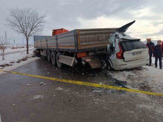 Sivas’ta Buzlanma Sonucu Meydana Gelen Kaza, İş Adamının Hayatını Kaybetmesine Neden Oldu