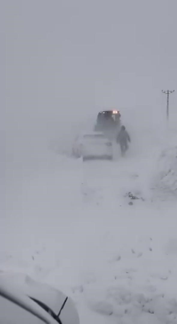 Sivas’ta Kar Engeli: Bazı Yollar Ulaşıma Kapandı