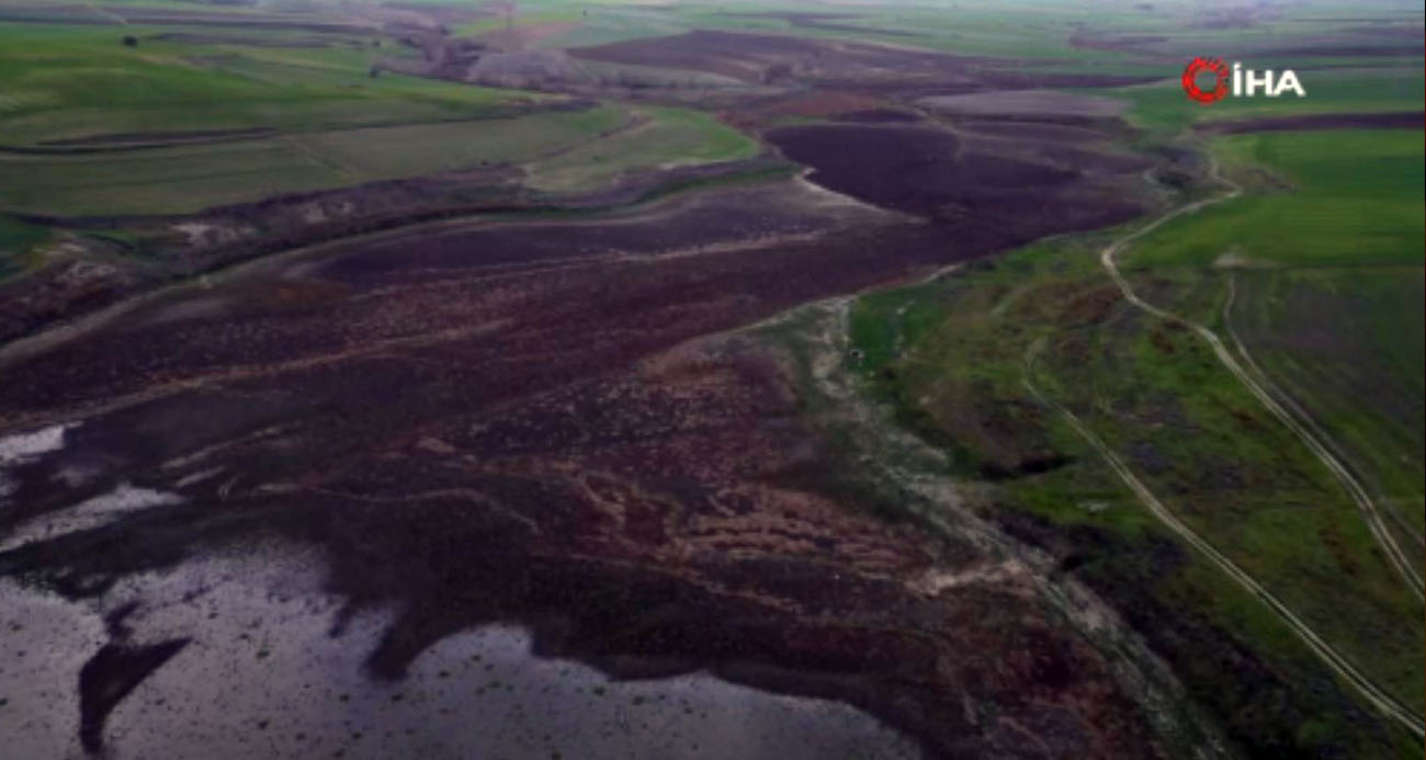 Tekirdağ’da Su Seviyesi Alarm Veriyor: Türkmenli Göleti’nde Kuraklık Tehlikesi