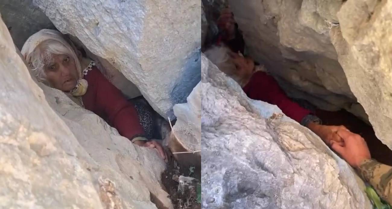 Antalya’da Yaşlı Kadın Sarp Kayalıklarda Bulundu