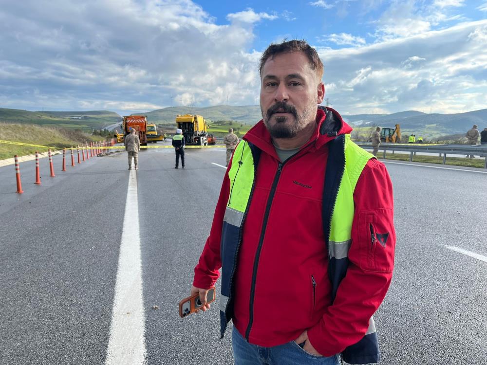 Balıkesir’de Meydana Gelen F-16 Uçak Kazasına Tanıklık Eden Tır Şoförünün Anlatımı