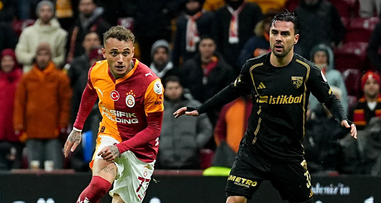 Galatasaray, Trendyol Süper Lig’de Kayserispor’u 4-0 Yendi