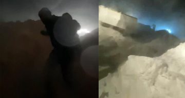 Gürün’de Rüzgar Enerji Santrali Çalışanları Tipide Mahsur Kaldı