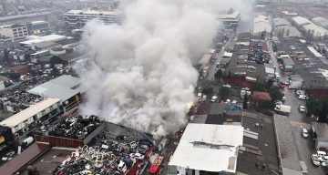 İkitelli Atatürk Sanayi Sitesi’nde Korkutan Yangın