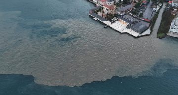 İstanbul Sarıyer’de Deniz Suyu Kirliliği Uydu Görüntülerine Yansıdı