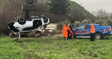 İzmir Menderes’te Kaza Sonrası Şüpheli Yakalandı