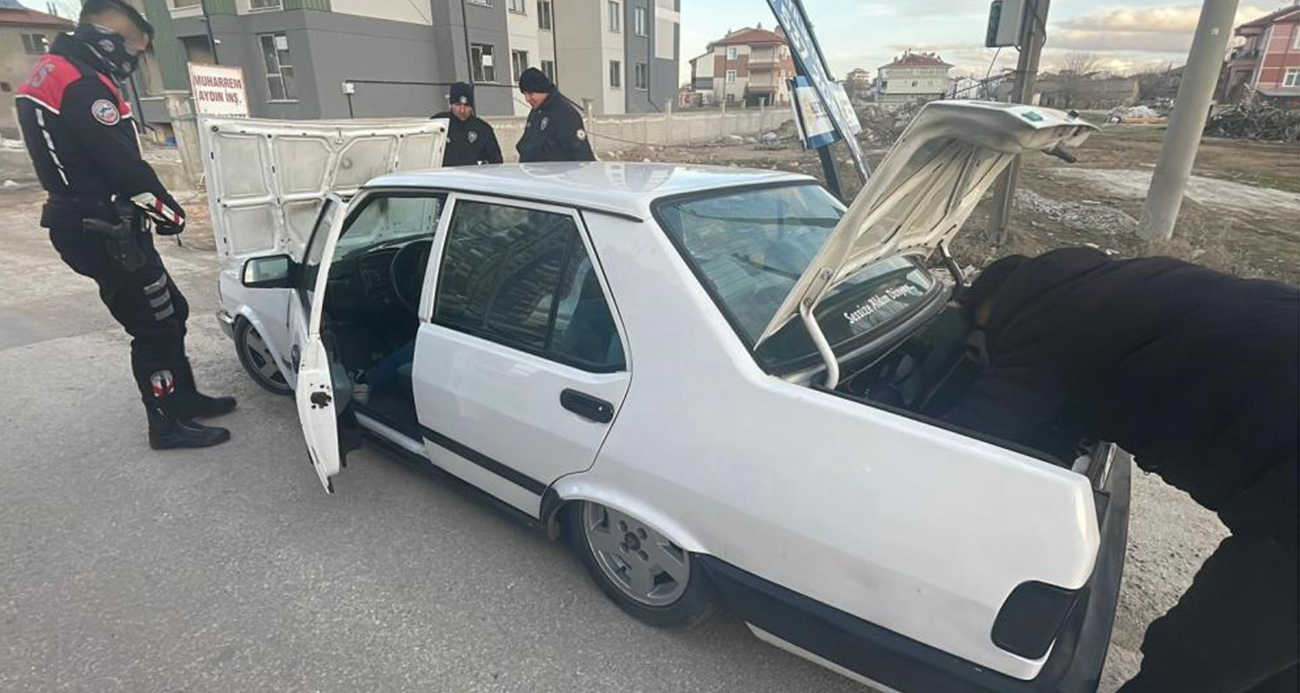 Karaman’da Modifiye Tofaş Trafikten Men Edildi