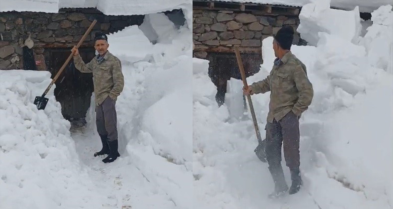 Kars’ta Buzun Altından Kıl Payı Kurtuluş