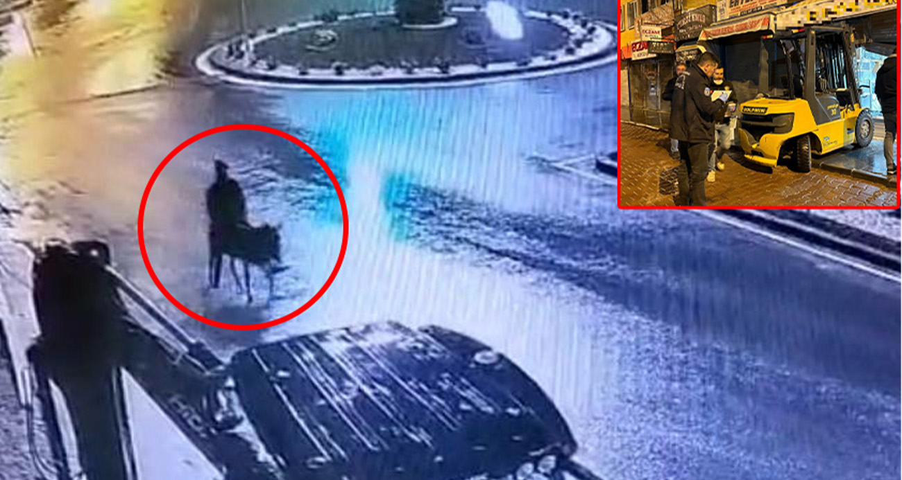 Kayseri’de Alışılmadık Hırsızlık: Forkliftle Kuyumcu Soygunu Sonrası Eşekle Kaçış
