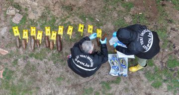 Kırıkkale’de Bahçede Bulunan Askeri Mühimmat Panik Yarattı