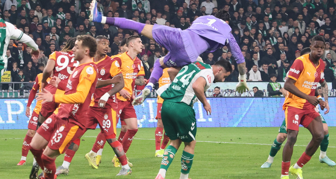 Konyaspor, Galatasaray’a Karşı Üstünlük Sağladı: 2-0