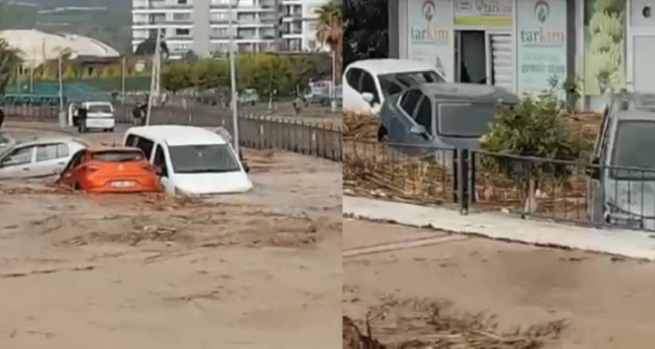 Mersin’de Şiddetli Yağış Hayatı Felç Etti: Ev ve İş Yerleri Zarar Gördü, Vatandaşlar Kurtarıldı