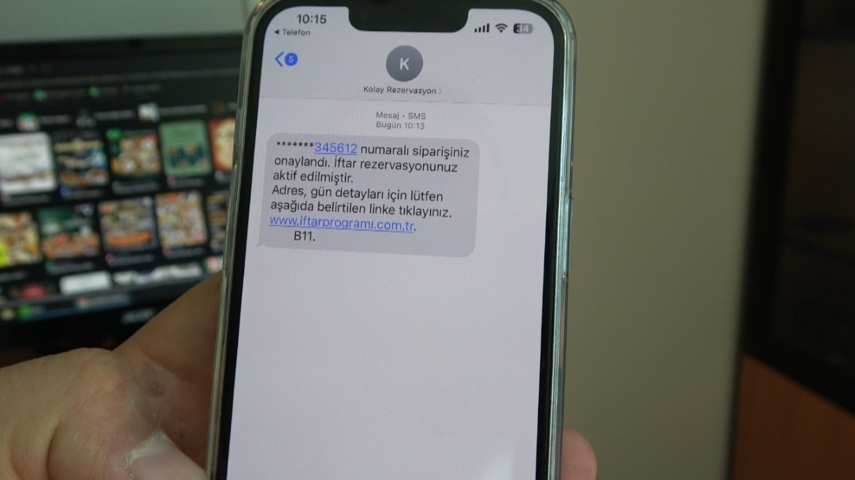 Ramazan Ayında Yeni Dolandırıcılık Metodu: İftar Rezervasyon Mesajları